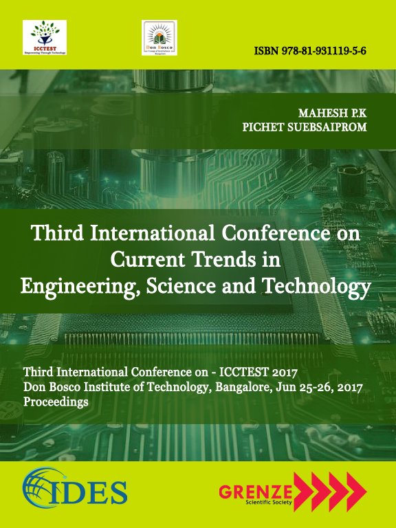 Third International Conference on Current Trends in Engineering, Science and Technology